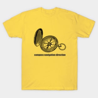 compass navigation direction T-Shirt